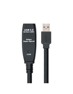 Nanocable Cable USB 3.0 prolongador con amplificador, tipo A M-A H, 10m 2