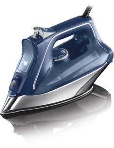 Rowenta DW8215 Plancha vapor-seco Suela Microsteam 400 HD Láser 2800 W Azul