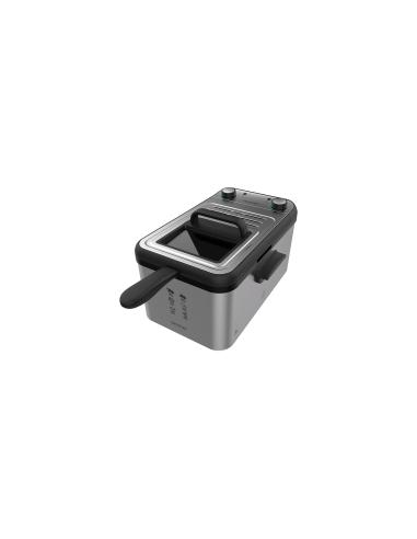 Cecotec CleanFry Infinity 3000 Sencillo Independiente 2400 W Freidora Acero inoxidable