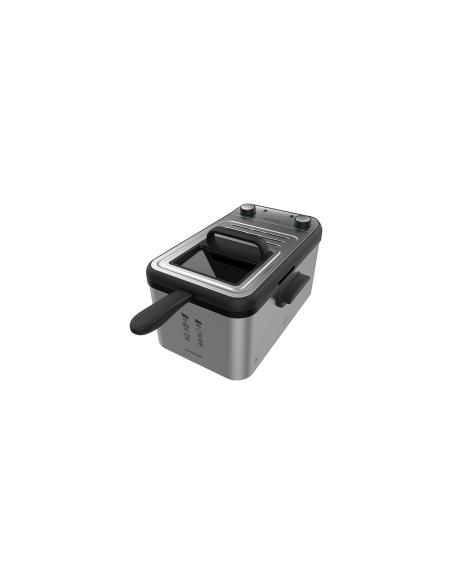 Cecotec CleanFry Infinity 3000 Sencillo Independiente 2400 W Freidora Acero inoxidable