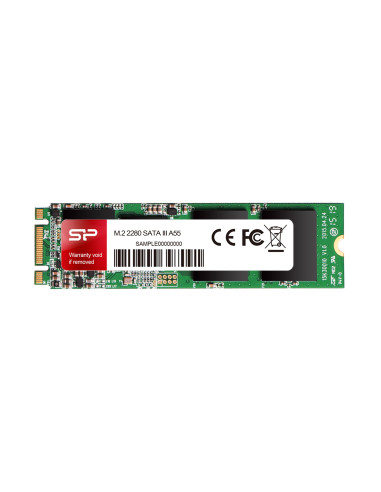 Silicon Power M.2 2280 A55 256 GB Half-slim Serial ATA III SLC