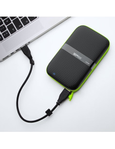 Silicon Power Armor A60 disco duro externo 4 TB 2.5" Micro-USB B 3.2 Gen 1 (3.1 Gen 1) Negro, Verde 2