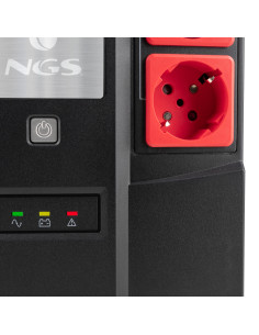 NGS Fortress Bunker sistema de alimentación ininterrumpida (UPS) En espera (Fuera de línea) o Standby (Offline) 0,6 kVA 350 W 6 2