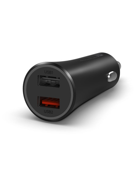 Xiaomi Mi 37W Dual-Port Car Charger Universal Negro Encendedor de cigarrillos Auto