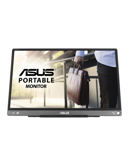 ASUS ZenScreen MB16ACE pantalla para PC 39,6 cm (15.6") 1920 x 1080 Pixeles Full HD LED Gris