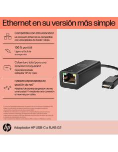 HP Adaptador USB-C a RJ45 G2