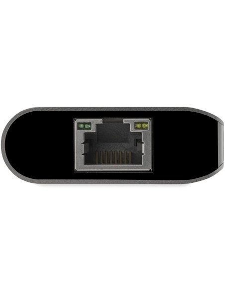 StarTech.com Adaptador Multipuertos USB-C - Docking Station Portátil USB Tipo C a HDMI de 4K - Hub Ladrón USB 3.0 de 2 Puertos