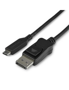 StarTech.com Cable de 1m USB-C a DisplayPort 1.4 - Convertidor Adaptador de Vídeo USB Tipo C 8K 5K 4K - HBR3 HDR DSC - Cable