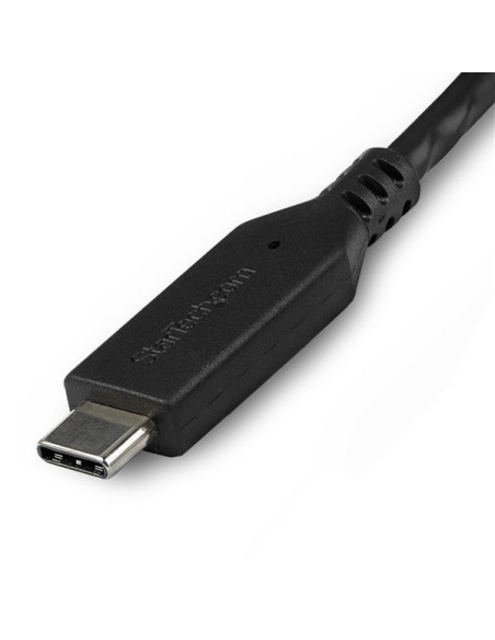 StarTech.com Cable de 1m USB-C a DisplayPort 1.4 - Convertidor Adaptador de Vídeo USB Tipo C 8K 5K 4K - HBR3 HDR DSC - Cable