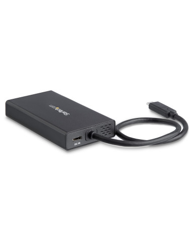 StarTech.com Adaptador Multipuertos USB-C - Docking Station Portátil USB-C 4K HDMI - con Entrega de Potencia de 60W - GbE - Hub