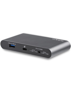 StarTech.com Docking Station USB C para 2 Monitores DisplayPort 4K - con Entrega de Potencia de 100W Passthrough - GbE - Hub 2