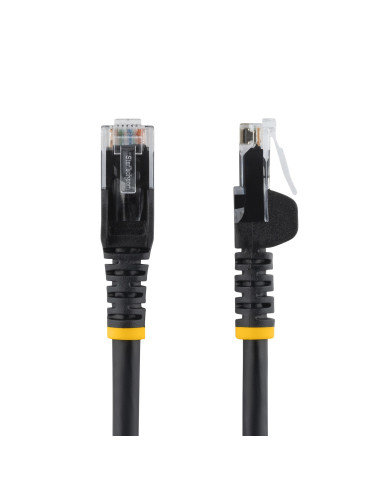 StarTech.com Cable de Red de 10m Negro Cat5e Ethernet RJ45 sin Enganches