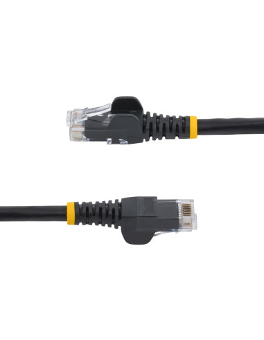 StarTech.com Cable de Red de 10m Negro Cat5e Ethernet RJ45 sin Enganches