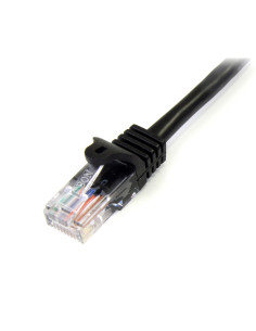 StarTech.com Cable de 3m Negro de Red Fast Ethernet Cat5e RJ45 sin Enganche - Cable Patch Snagless 2