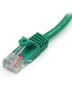 StarTech.com Cable de 3m Verde de Red Fast Ethernet Cat5e RJ45 sin Enganche - Cable Patch Snagless 2