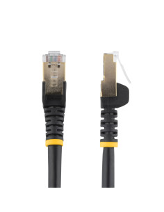 StarTech.com Cable de 5m de Red Ethernet CAT6a Negro RJ45 STP