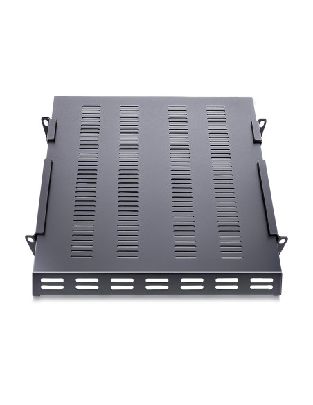 StarTech.com Estante Bandeja 1U Ventilada Ajustable para Montaje en Rack de Servidores - 150kg - de 19,5 a 38in (49,5 a 96,5cm)