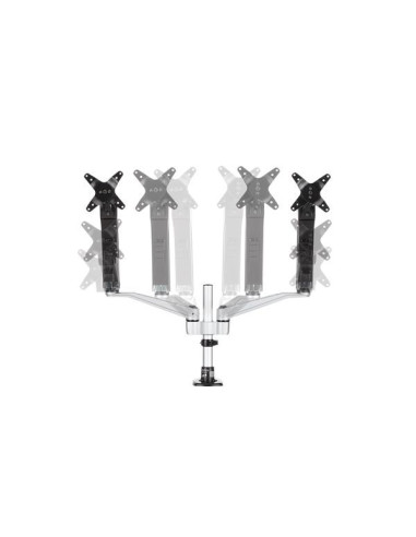 StarTech.com Soporte para Dos Monitores con Brazos Móviles - Apilable