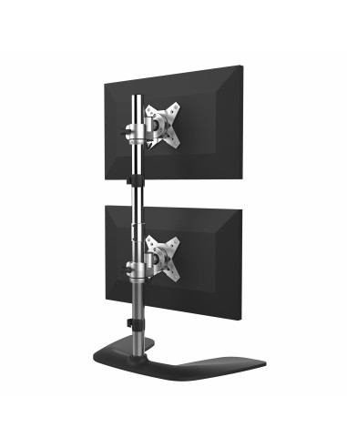 StarTech.com Soporte VESA para 2 Monitores de hasta 27" - Base para Monitor Ergonómica de Sobremesa - de Montaje para 2