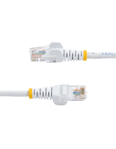 StarTech.com Cable de Red de 10m Blanco Cat5e Ethernet RJ45 sin Enganches