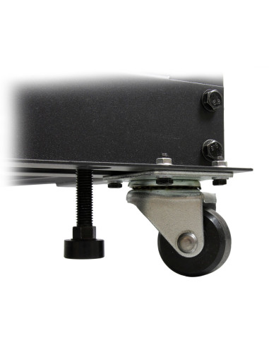 StarTech.com Rack 18U Móvil de Marco Abierto de 4 Columnas para Servidores - Rack de Cuatro Columnas de 19 Pulgadas para Equipo