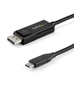 StarTech.com 2m - Cable USB-C a DisplayPort 1.4 - Bidireccional