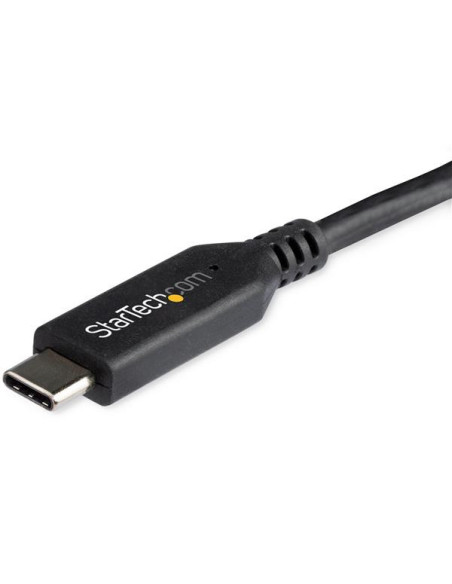 StarTech.com CDP2DP146B adaptador de cable de vídeo 1,8 m USB Tipo C DisplayPort Negro