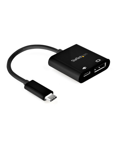 StarTech.com Cable de 1m USB-C a DisplayPort 1.4 HBR3 con Entrega de Alimentación PD de 60W - Convertidor Adaptador de Vídeo