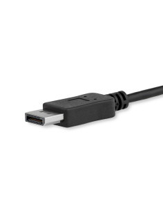 StarTech.com Cable 1m USB C a DisplayPort 1.2 de 4K a 60Hz - Adaptador Convertidor USB Tipo C a DisplayPort - HBR2 - Conversor 2