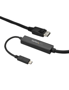 StarTech.com Cable 3m USB C a DisplayPort 1.2 de 4K a 60Hz - Adaptador Convertidor USB Tipo C a DisplayPort - HBR2 - Conversor