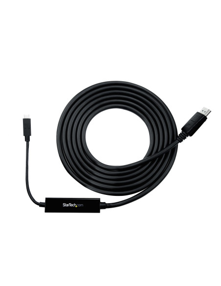 StarTech.com Cable 3m USB C a DisplayPort 1.2 de 4K a 60Hz - Adaptador Convertidor USB Tipo C a DisplayPort - HBR2 - Conversor