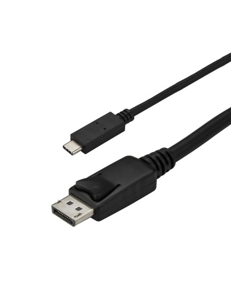 StarTech.com Cable 3m USB C a DisplayPort 1.2 de 4K a 60Hz - Adaptador Convertidor USB Tipo C a DisplayPort - HBR2 - Conversor