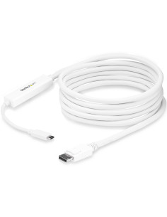 StarTech.com Cable 3m USB C a DisplayPort 1.2 de 4K a 60Hz - Adaptador Convertidor USB Tipo C a DisplayPort - HBR2 - Conversor 2