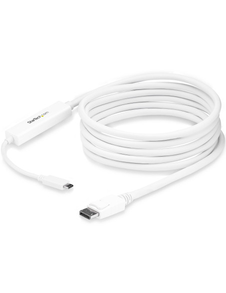 StarTech.com Cable 3m USB C a DisplayPort 1.2 de 4K a 60Hz - Adaptador Convertidor USB Tipo C a DisplayPort - HBR2 - Conversor