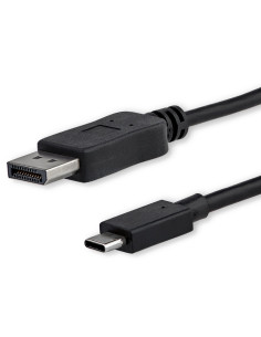 StarTech.com Cable 1,8m USB C a DisplayPort 1.2 de 4K a 60Hz - Adaptador Convertidor USB Tipo C a DisplayPort - HBR2 -