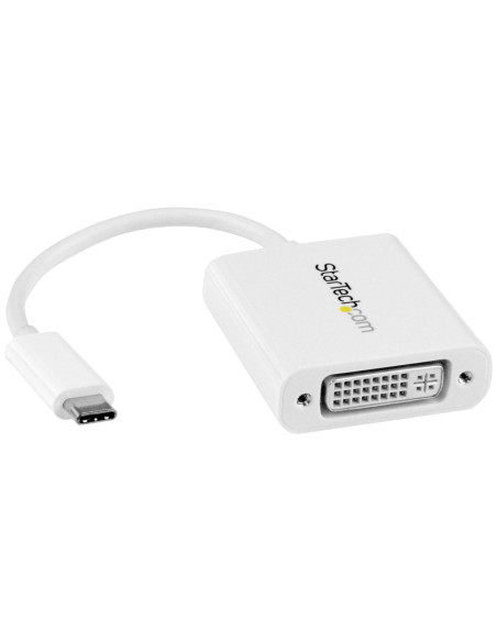 StarTech.com Adaptador Gráfico USB-C a DVI - Blanco