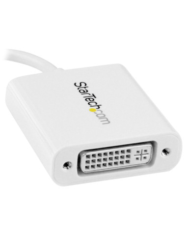 StarTech.com Adaptador Gráfico USB-C a DVI - Blanco