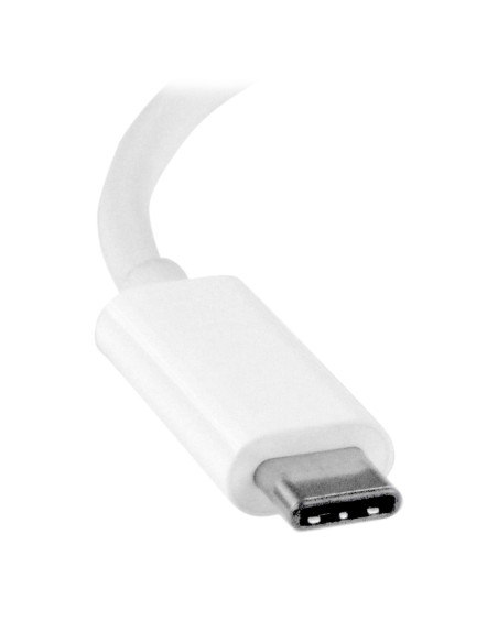 StarTech.com Adaptador Gráfico USB-C a DVI - Blanco