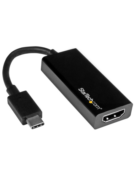 StarTech.com Adaptador Gráfico USB-C a HDMI 4K30Hz - Conversor de Vídeo USB 3.1 Tipo C a HDMI - Compatible Thunderbolt 3 -