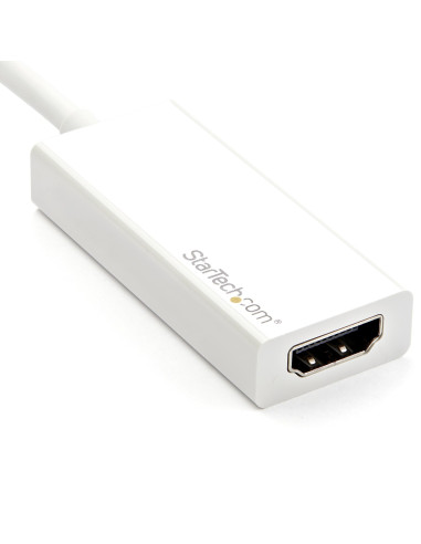 StarTech.com Adaptador USB-C a HDMI - 4K 60Hz - Blanco