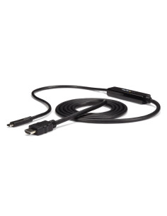 StarTech.com Cable Adaptador USB-C a HDMI de 2m - Cable Conversor de USB-C a HDMI para Ordenadores USB Tipo C 4K 30Hz - Negro