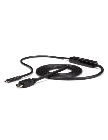 StarTech.com Cable Adaptador USB-C a HDMI de 2m - Cable Conversor de USB-C a HDMI para Ordenadores USB Tipo C 4K 30Hz - Negro