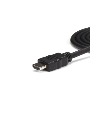 StarTech.com Cable Adaptador USB-C a HDMI de 2m - Cable Conversor de USB-C a HDMI para Ordenadores USB Tipo C 4K 30Hz - Negro