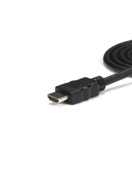 StarTech.com Cable Adaptador USB-C a HDMI de 2m - Cable Conversor de USB-C a HDMI para Ordenadores USB Tipo C 4K 30Hz - Negro