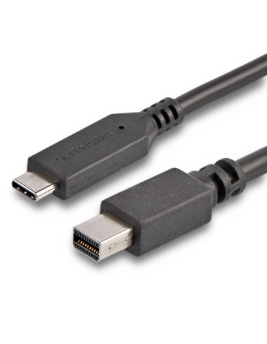 StarTech.com Cable 1,8m USB-C a Mini DisplayPort - 4K 60Hz - Black - Adaptador USB 3.1 Tipo C a mDP