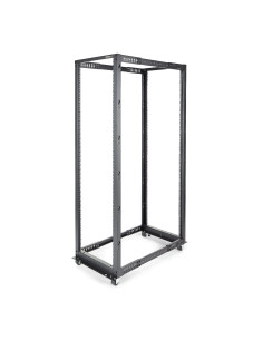 StarTech.com Rack 42U Móvil de Marco Abierto de 4 Columnas para Servidores - Rack de Cuatro Columnas de 19 Pulgadas para Equipo