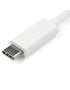 StarTech.com Adaptador USB-C a VGA - Blanco 2