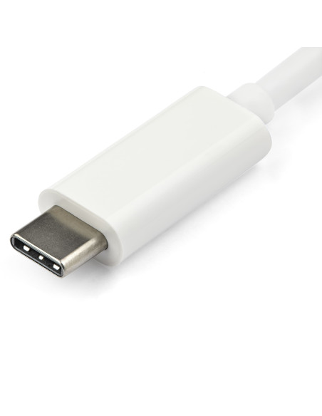StarTech.com Adaptador USB-C a VGA - Blanco