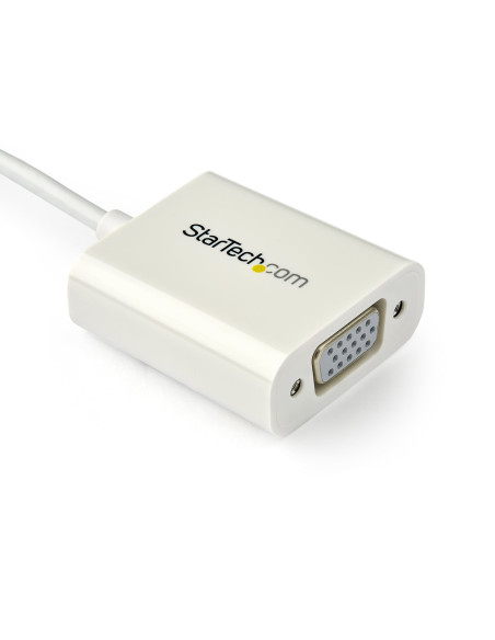 StarTech.com Adaptador USB-C a VGA - Blanco