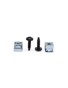 StarTech.com Paquete de 50 Tornillos 10-32 y Tuercas Clip para Armario Rack de Servidores 2